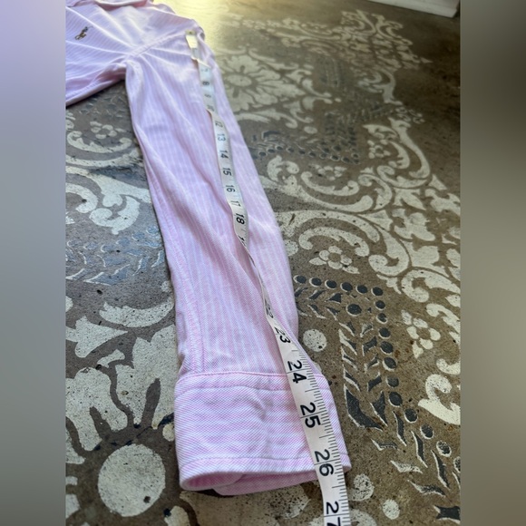 Ralph Lauren pinstriped button down size Medium - Picture 6 of 8